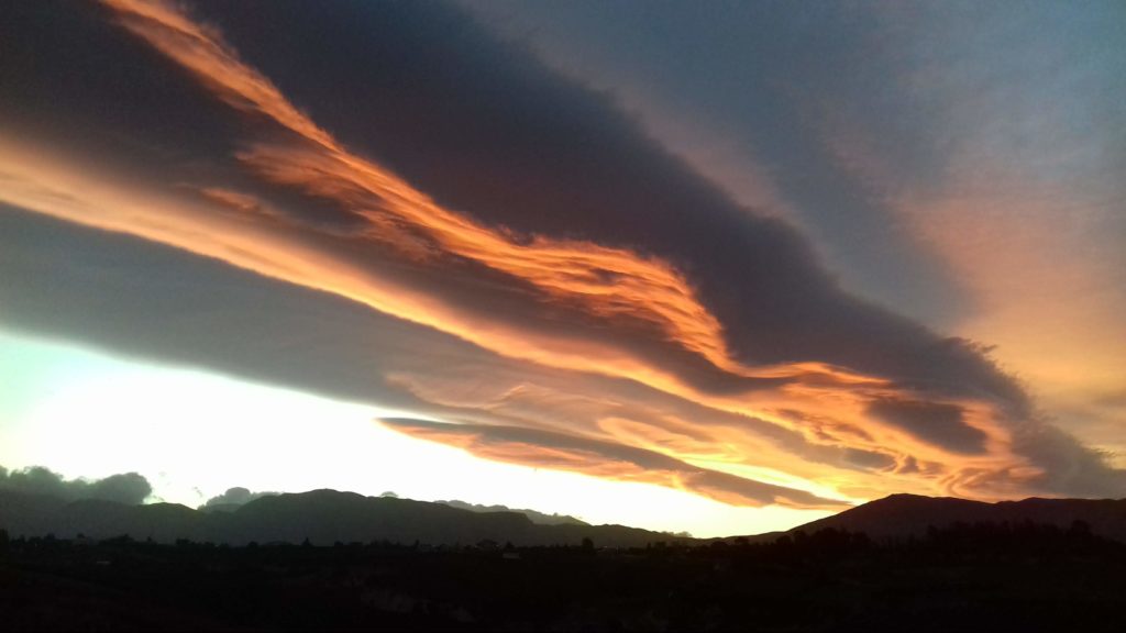 Sunset as seen from FORTH